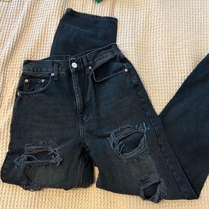 BDG ripped black jeans
